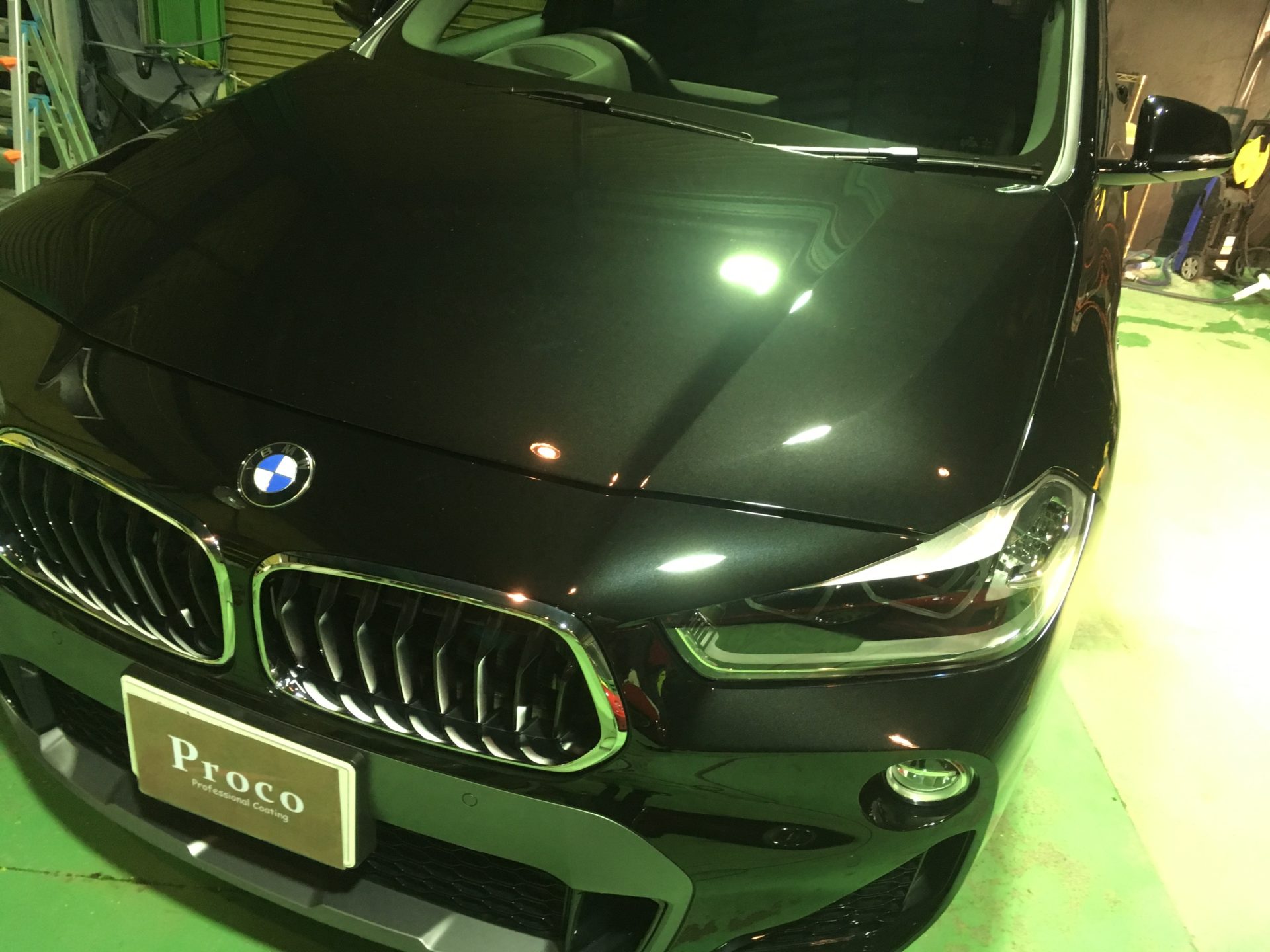 BMW X2 ガラスコーティング